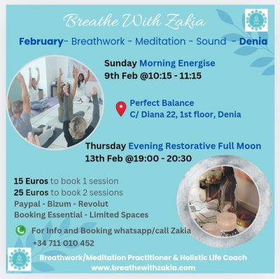 Feel Good February Online Breathwork