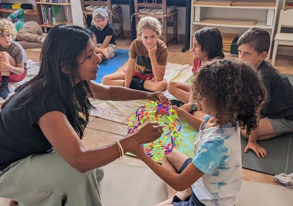 Cultivating Calm: A Breathwork and Yoga Session at a Montessori School